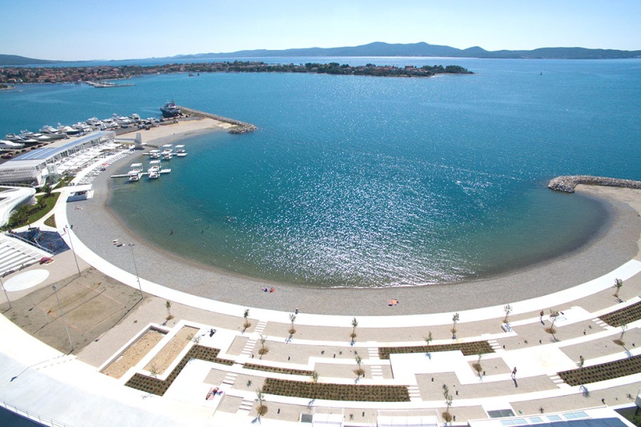 Marina Dalmacija beach Sukošan